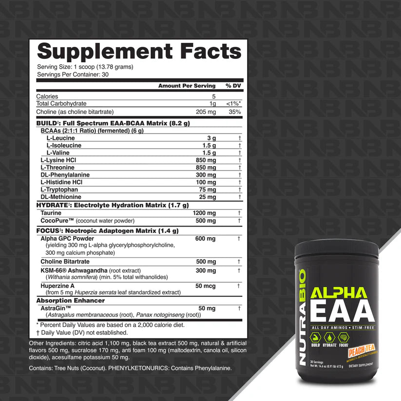 Nutrabio Alpha EAA