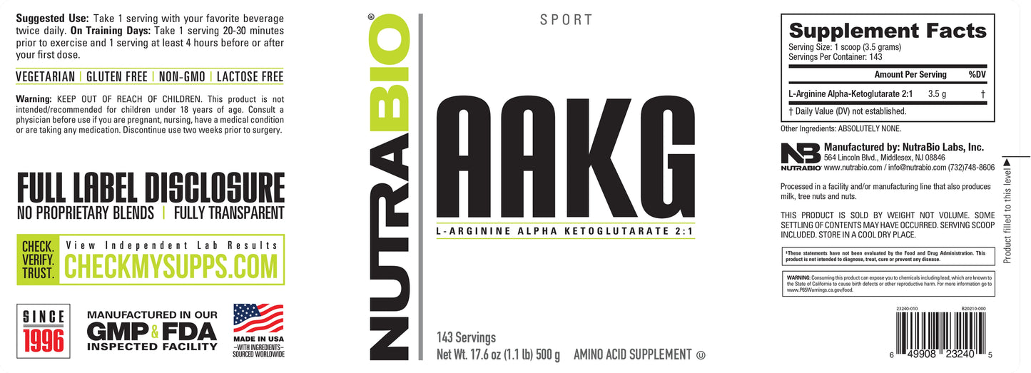 Nutrabio AAKG