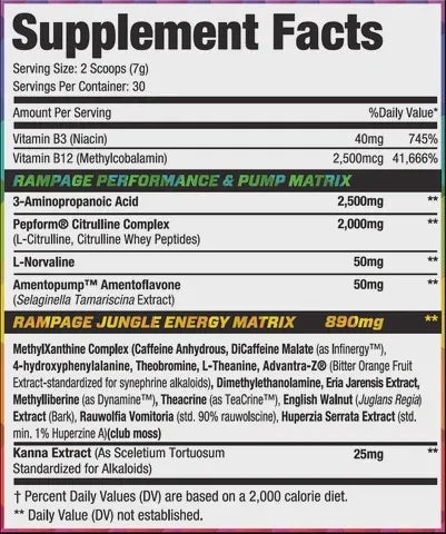 MuscleSport Rhino Rampage