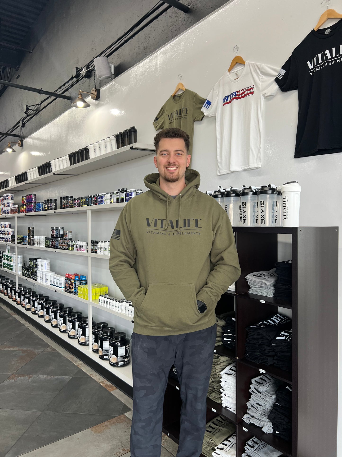 Army Green VL Hoodie