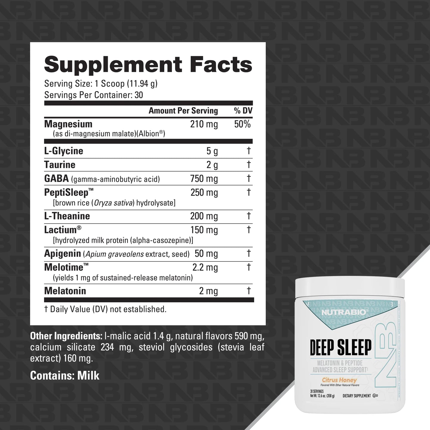 Nutrabio Deep Sleep
