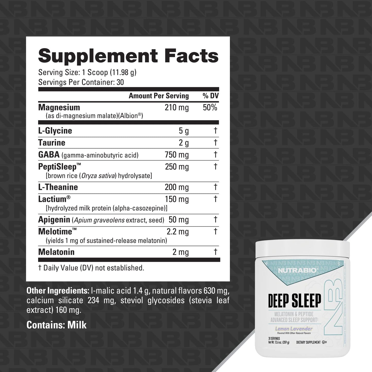 Nutrabio Deep Sleep