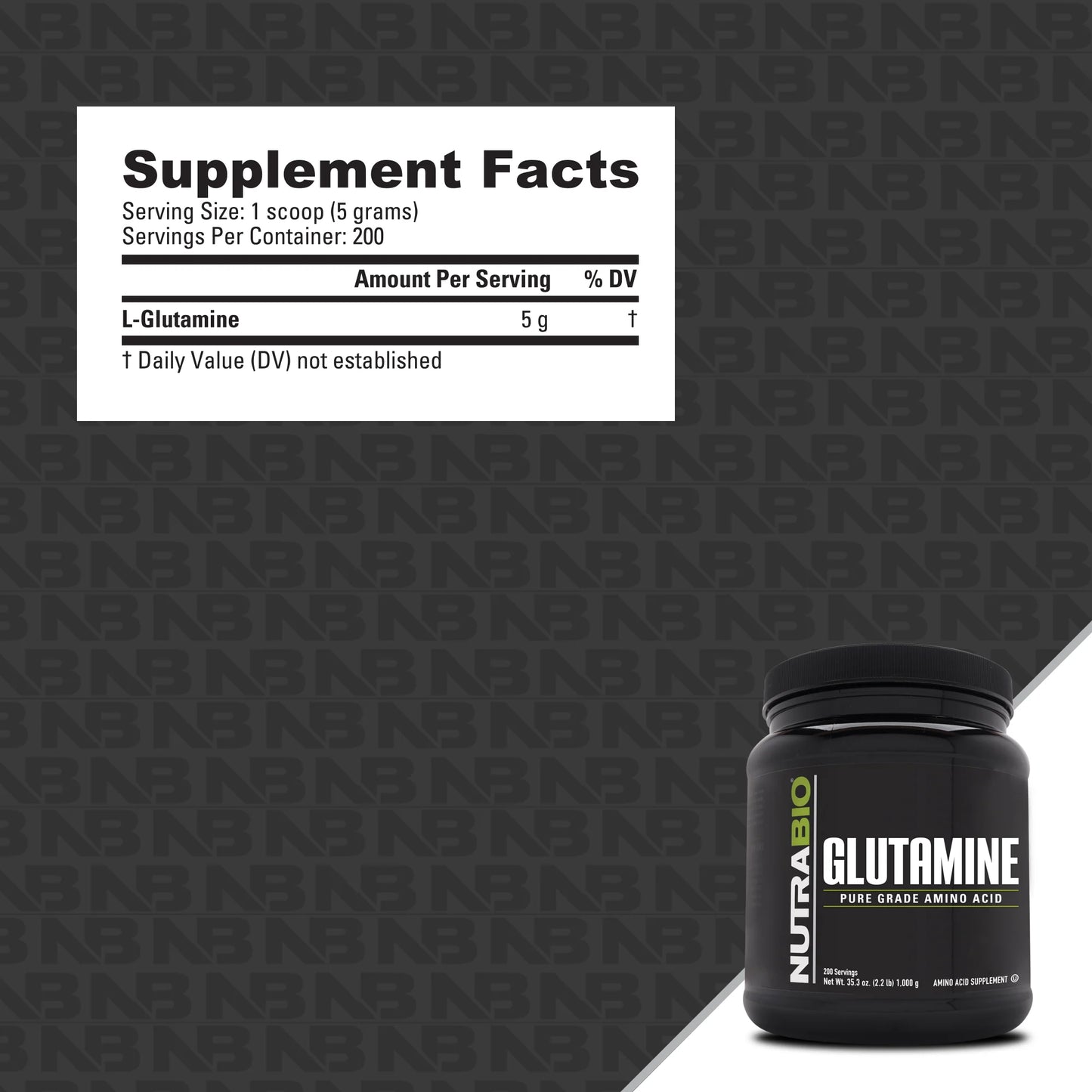 Nutrabio Glutamine
