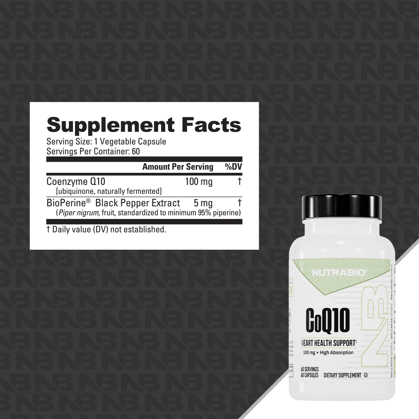 Nutrabio CoQ10 100mg