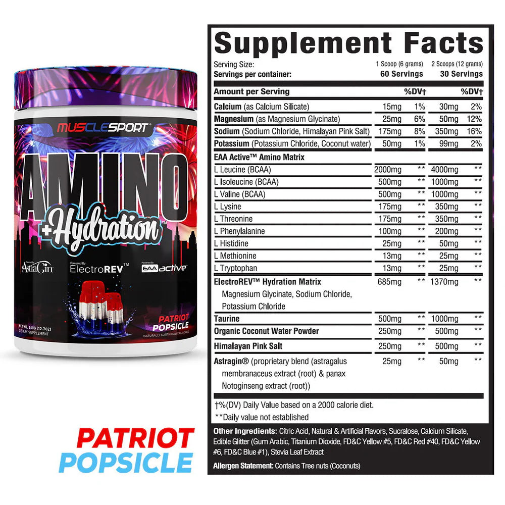 MuscleSport Amino & Hydration