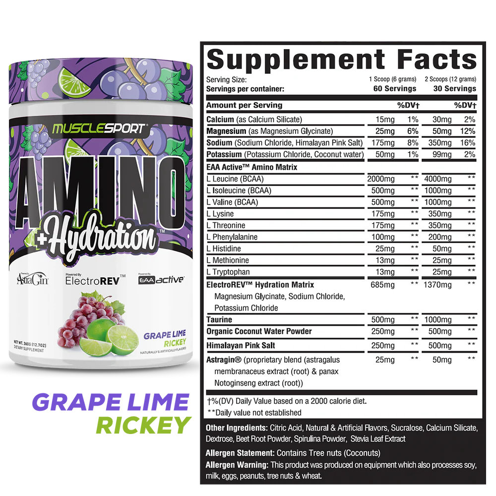 MuscleSport Amino & Hydration