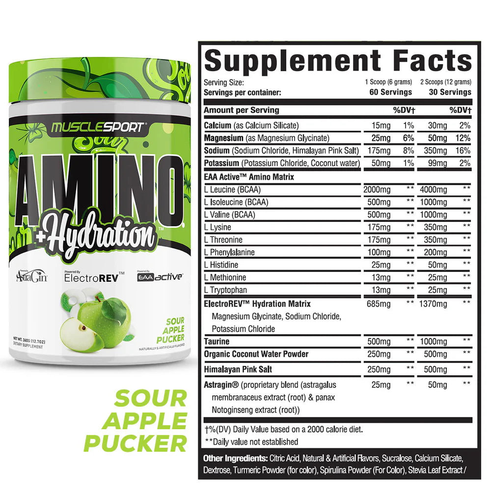 MuscleSport Amino & Hydration