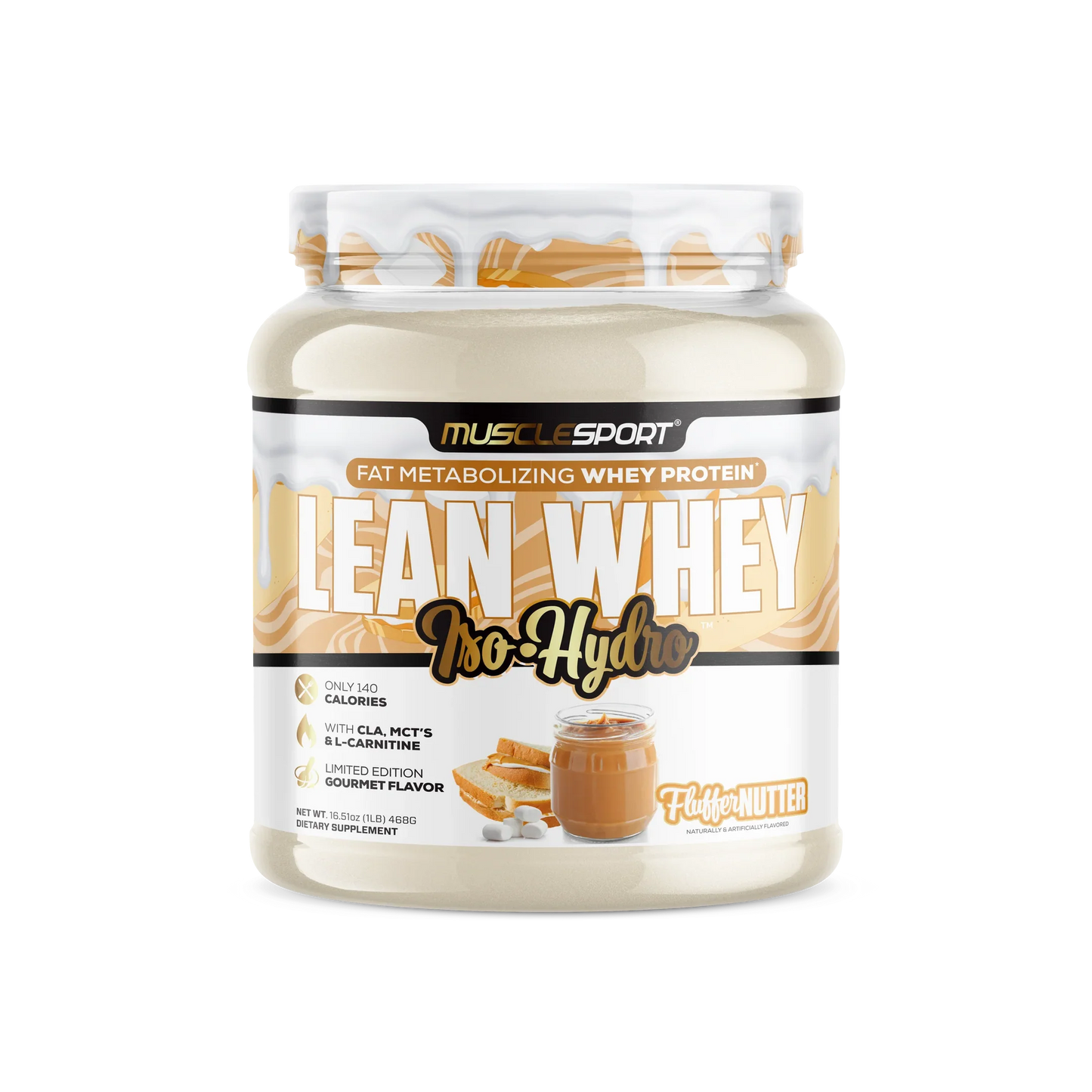 MuscleSport Lean Whey 1lb