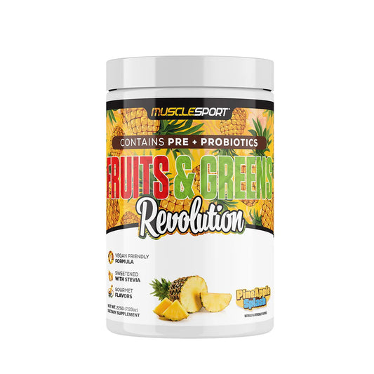 MuscleSport Fruits & Greens Pineapple Splash