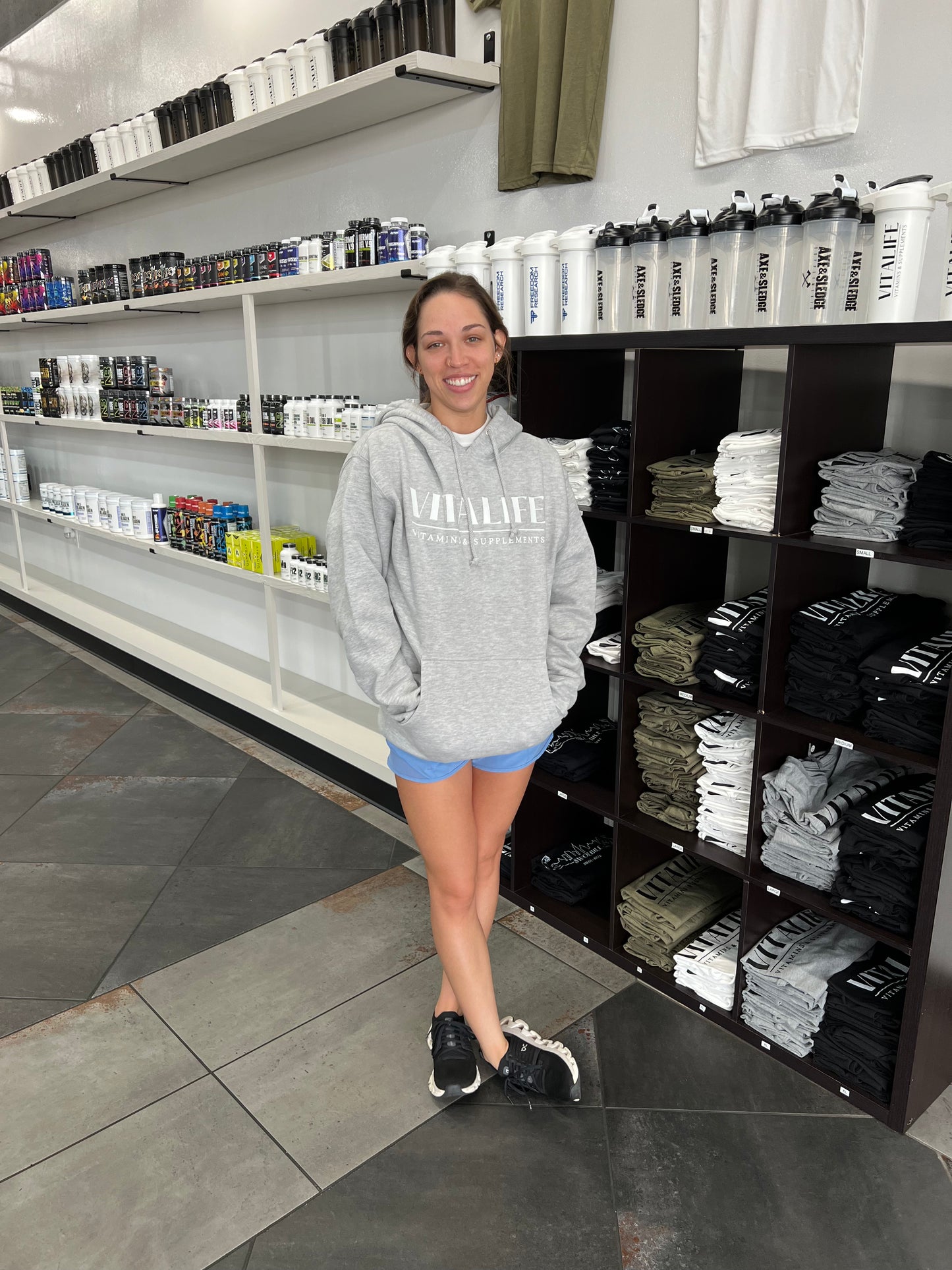 Heather Grey VL Hoodie