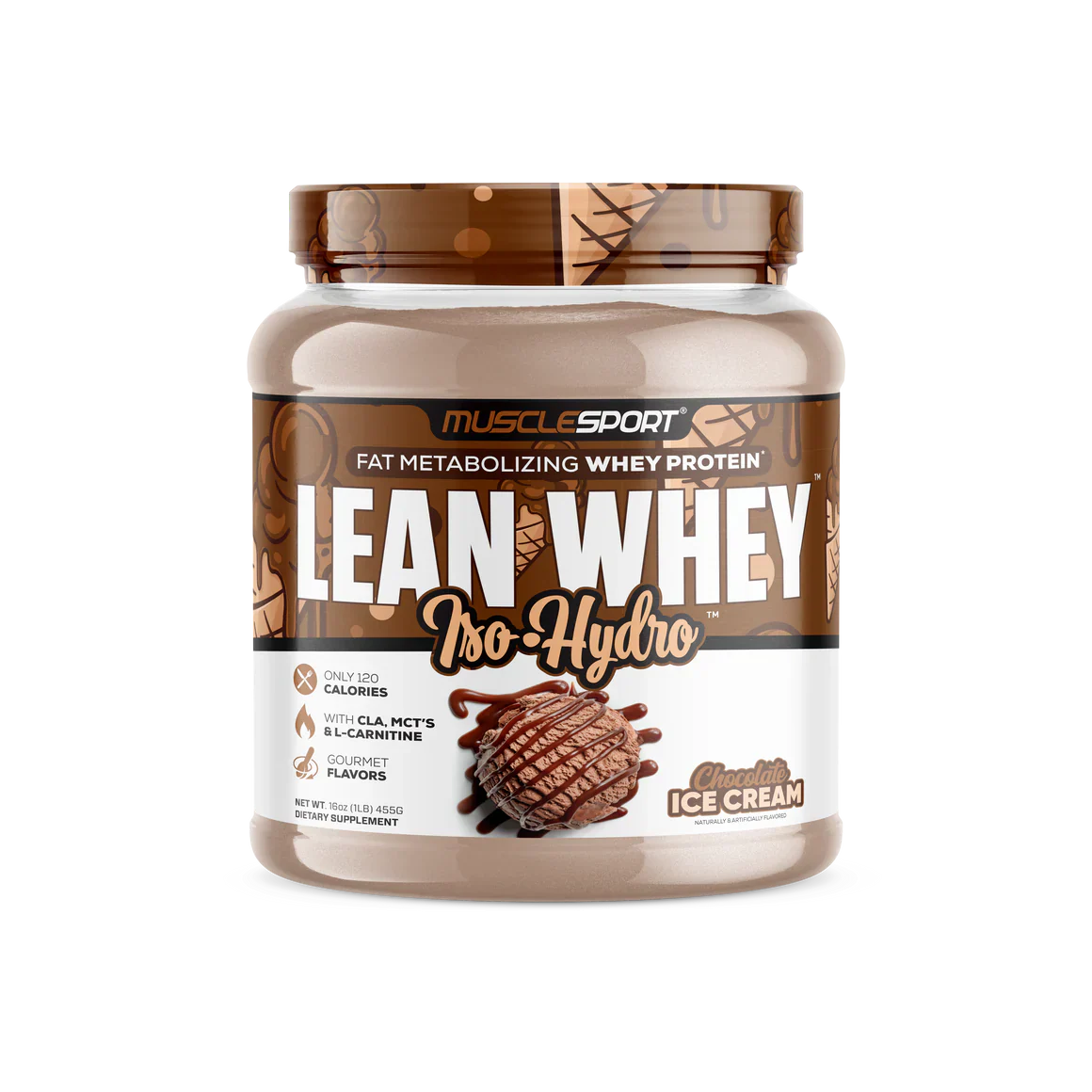MuscleSport Lean Whey 1lb