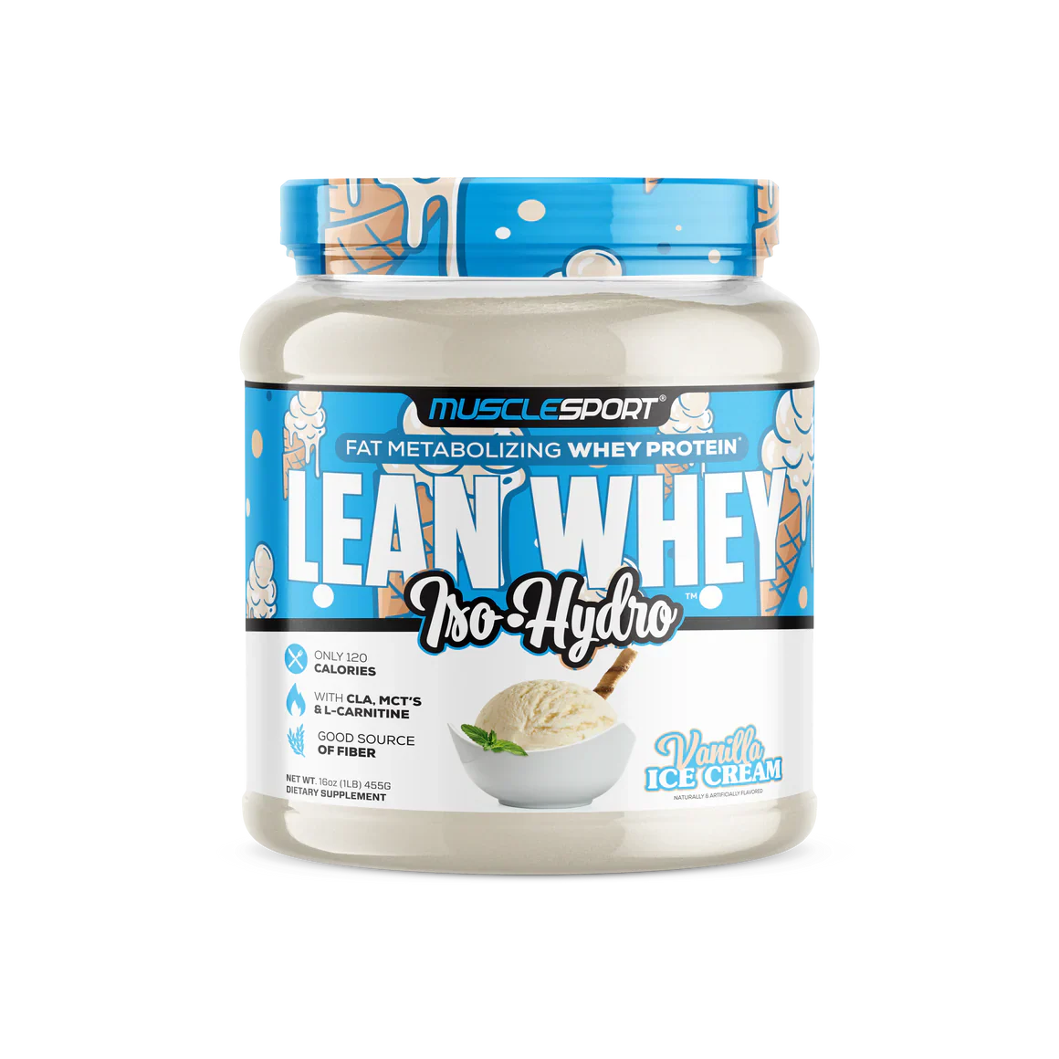 MuscleSport Lean Whey 1lb