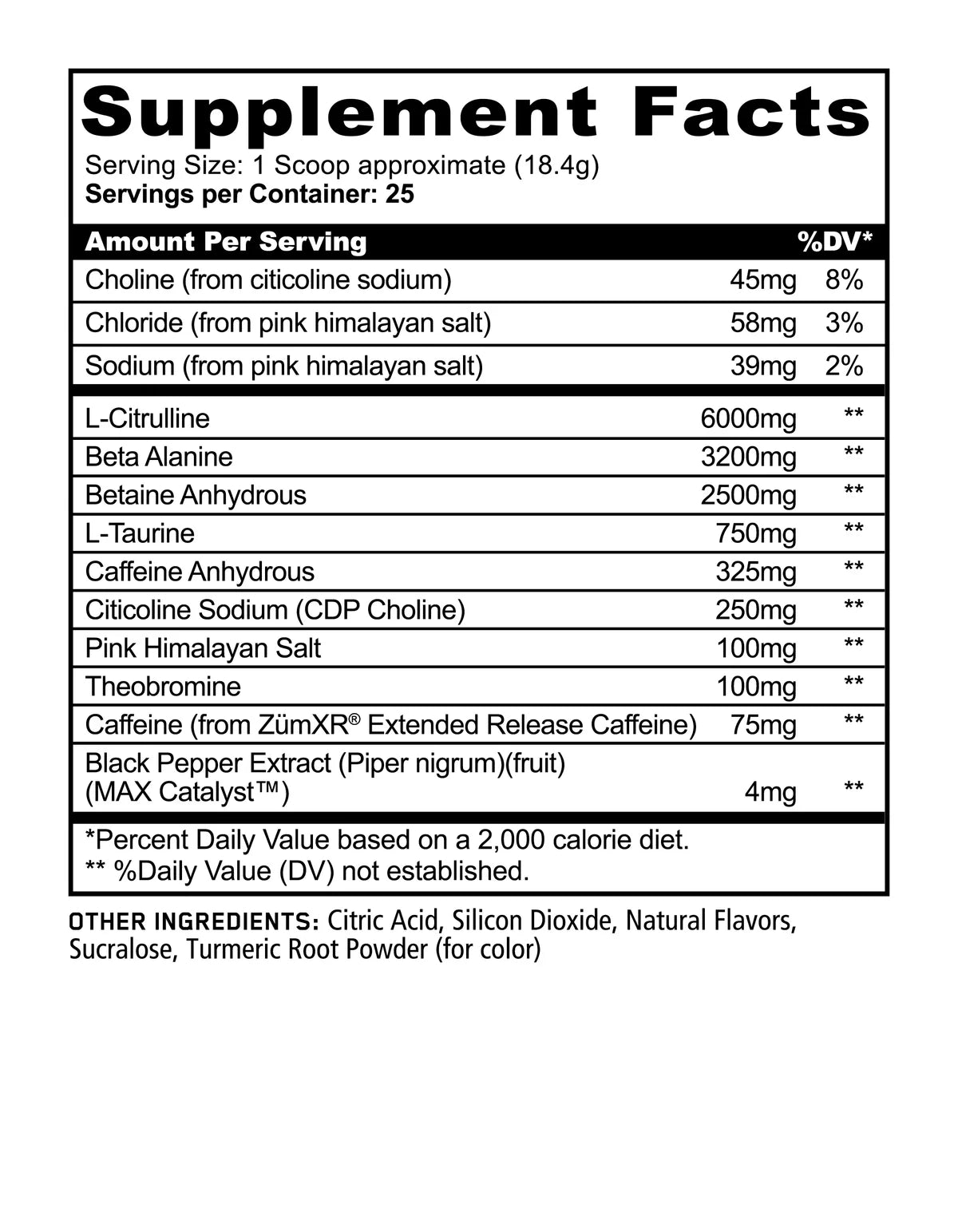 Panda Pando Pre Workout