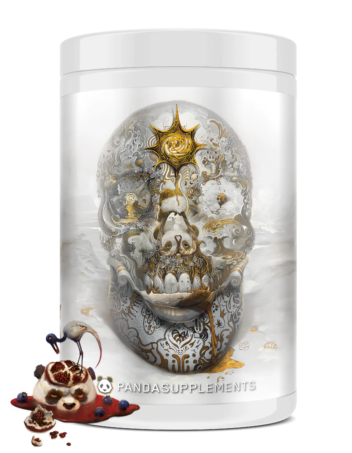 Panda Supps Skull
