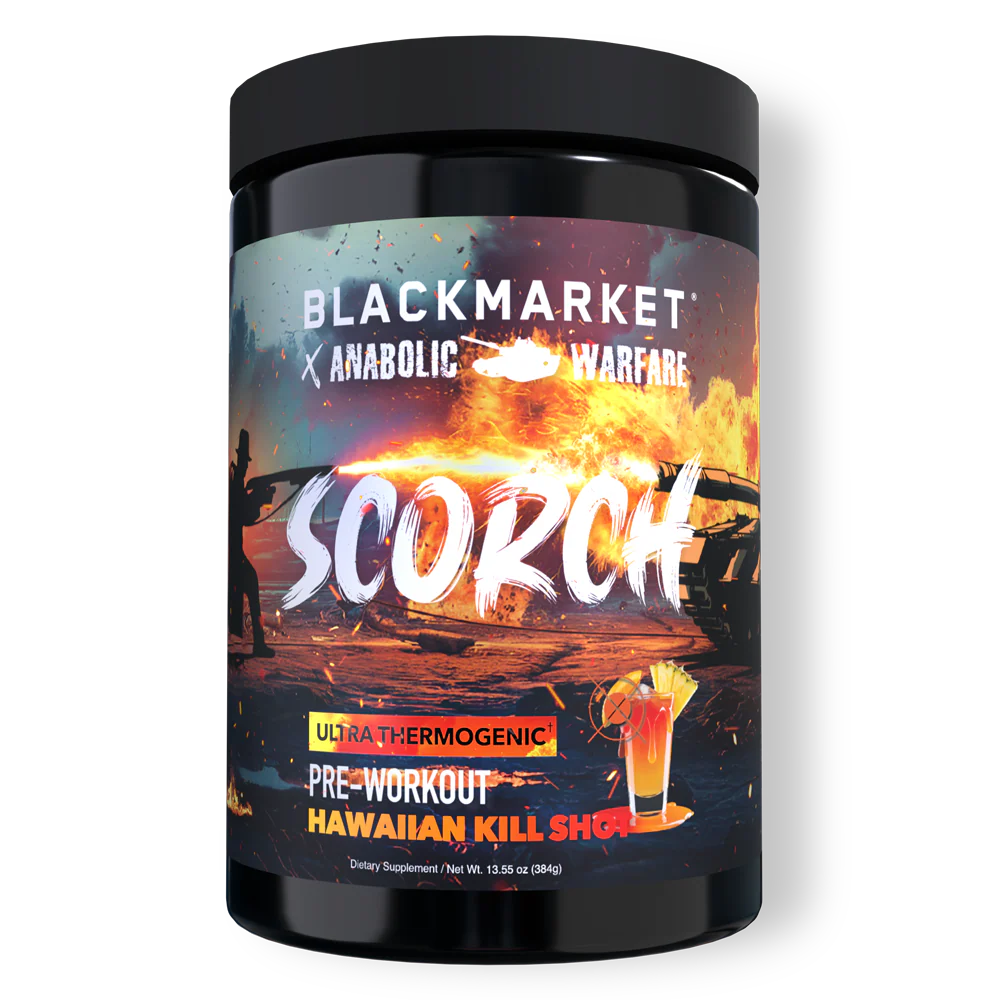 Black Market x Anabolic Warfare Scorch Hawaiian Killshot