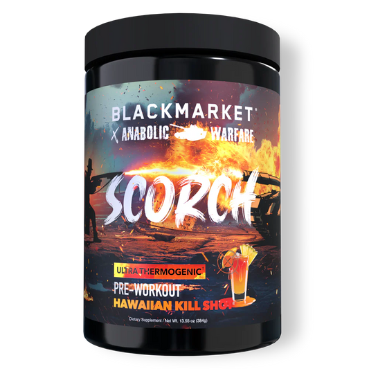 Black Market x Anabolic Warfare Scorch Hawaiian Killshot