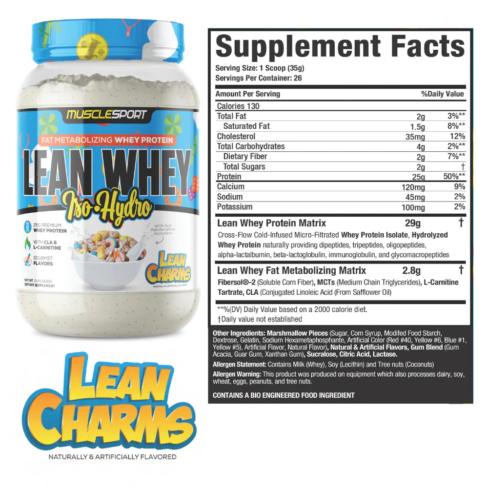 MuscleSport Lean Whey 2lb