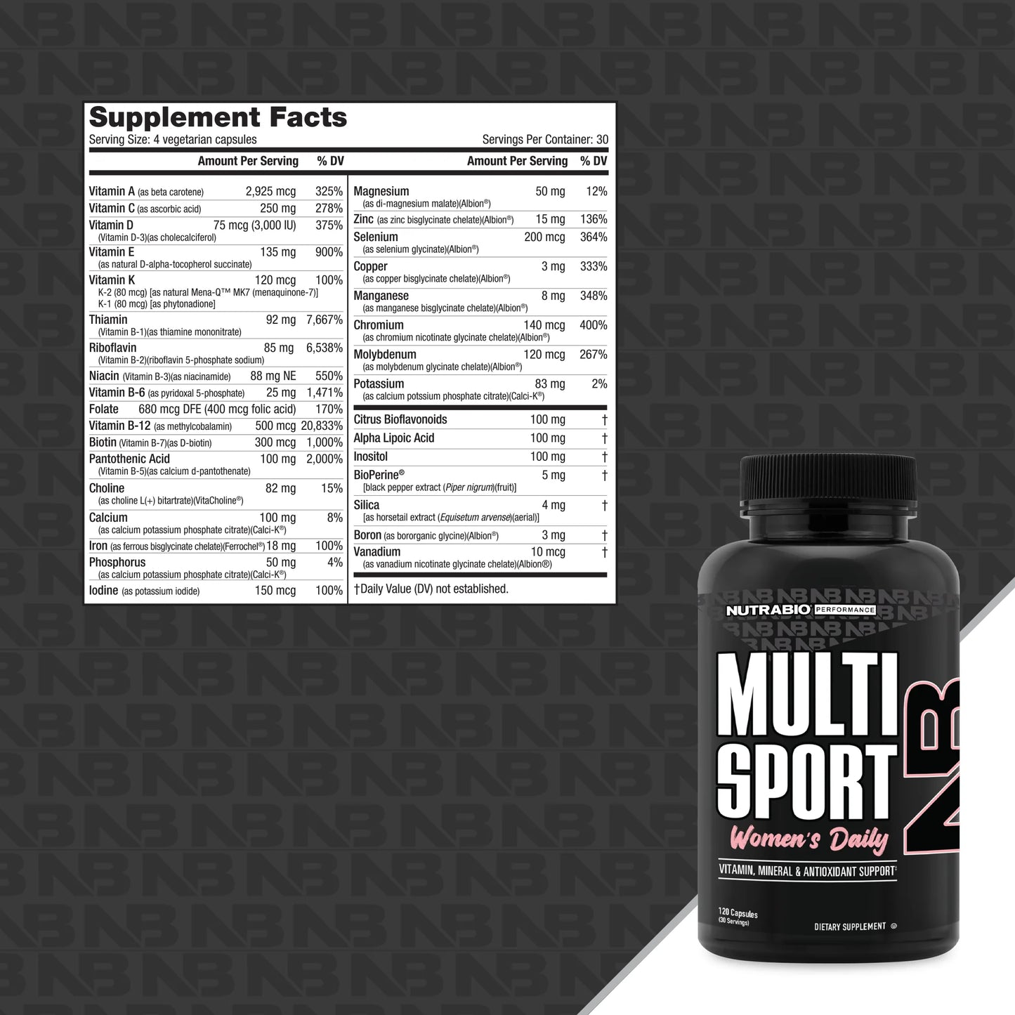 Nutrabio Multisport for Women
